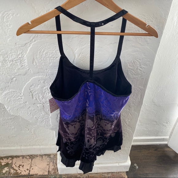 NWT Free People  Forbidden Ivy Burnout Tunic/Dress - Picture 11 of 12